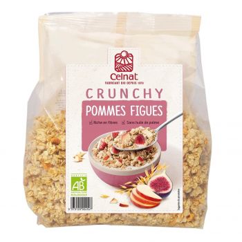 Crunchy Pommes-figues 500g bio - Celnat