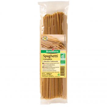 Spaghetti complets 500g bio - Bonneterre