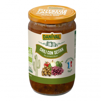 Chili con seitan 630g bio - Danival