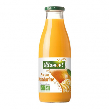 Pur jus de mandarine 75cl bio - Vitamont