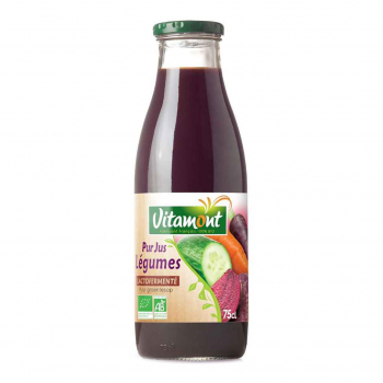 Pur jus de légumes lactofermenté 75cl bio - Vitamont