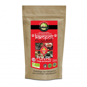 Poivre rouge de Kampot 100g bio - Ethnoscience
