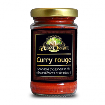 Sauce curry rouge 120g bio - Ethnoscience