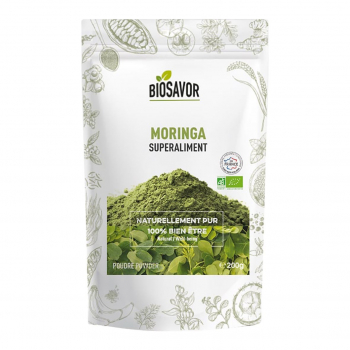 Poudre de Moringa 200g bio - Biosavor