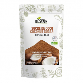 Sucre de Coco 200g bio - Biosavor