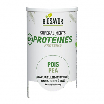 Protéines de Pois en poudre 400g bio - Biosavor