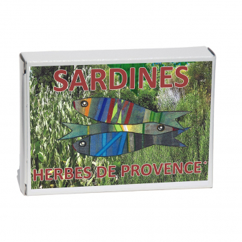 Sardines h. d'olive et herbes provence bio collector 115g bio