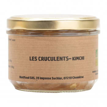 Kimchi lactofermenté 180g bio - Les Cruculents