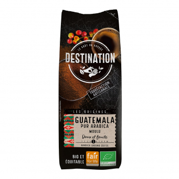 Café guatemala pur arabica moulu 250g Bio - Destination
