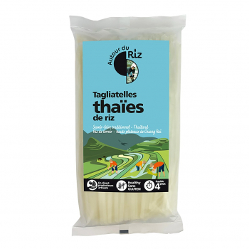 Tagliatelles Thaïes de Riz - 400g - Autour du Riz