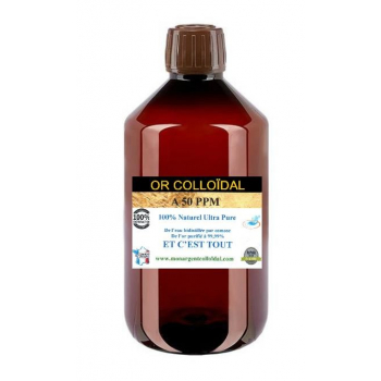 Or-colloïdal A 50 ppm 500 Millilitres