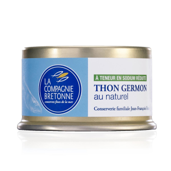 Thon blanc Germon au naturel à teneur en sodium réduite, 135 g