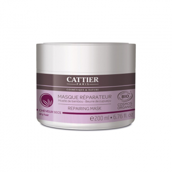 Masque réparateur cheveux secs - Cattier - 200 ml