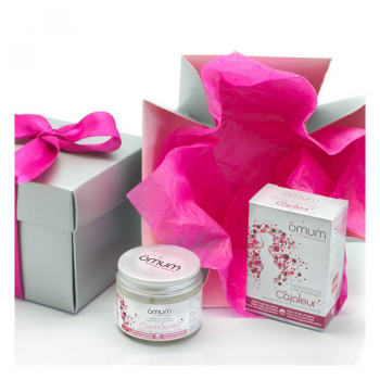 Coffret cadeau pour futures mamans - 2 soins corps omum