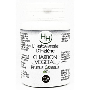 Charbon végétal, 100 gélules, L'Herbalisterie D'Hélène