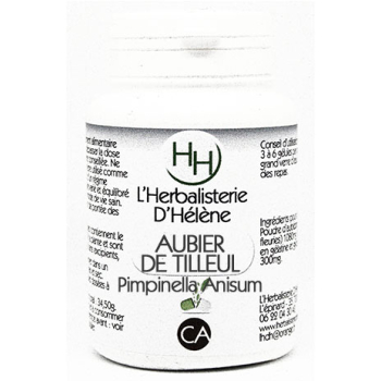 Aubier de tilleul, 100 gélules, L'Herbalisterie D'Hélène