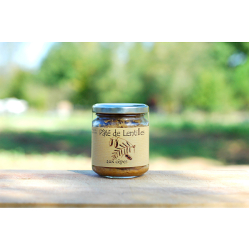 Pâté de lentilles aux cèpes - 200g