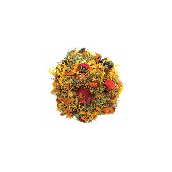 Tisane bio Canneberge - Pêche, Tisane bio en vrac-100g