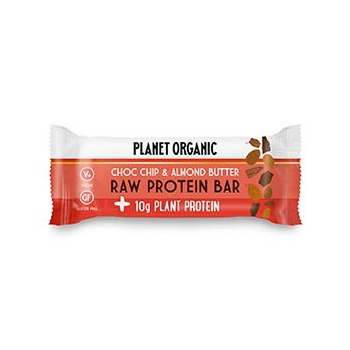 Barre Protéinée Pâte d'Amandes-Pépites de Chocolat 50g Bio - Planet Organic
