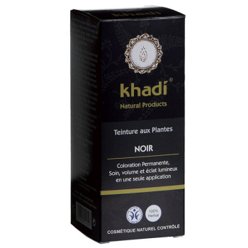 KHADI - Noir - Coloration végétale naturelle 100g