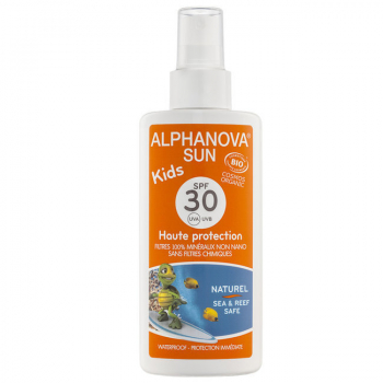 ALPHANOVA - Spray solaire Enfant bio SPF 30 Haute protection 125ml
