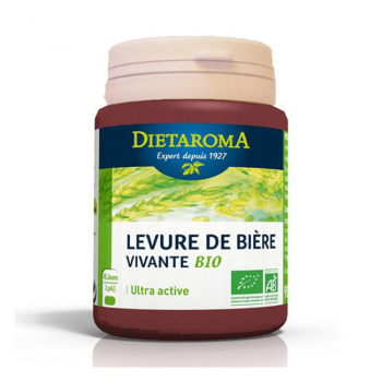 DIETAROMA - Levure de bière vivante bio - 90 gélules