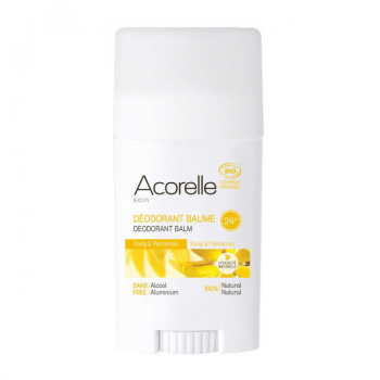 ACORELLE - Déodorant baume bio Ylang Ylang Palmarosa 40g