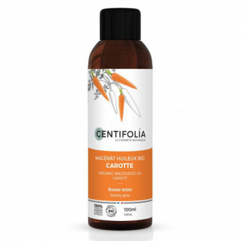 CENTIFOLIA - Macérât huileux de Carotte bio - autobronzant naturel 100ml