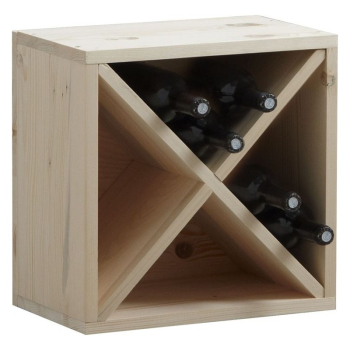 BARCLER - Casier bouteilles – Epicéa brut