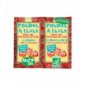NAT-ALI - Poudre à lever bio pour pâtisseries