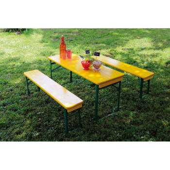 BURGER – Table pique-nique enfant YELLOW