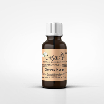 Cheveux Je veux !' Huile Essentielle - Synergie à appliquer