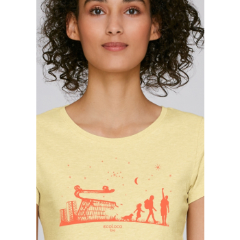 T-shirt bio TRANSITION ECOLOGIQUE France artisan mode fair wear vegan
