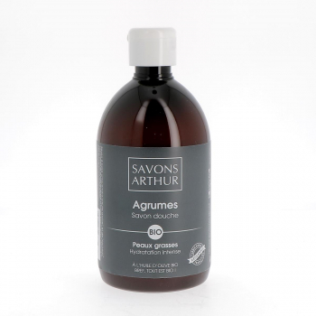 Savon douche bio Agrumes, 500 mL