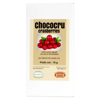 chococru Noir Cranberries