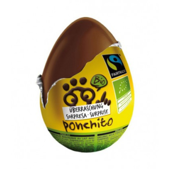 PONCHITO - Oeuf surprise bio & équitable