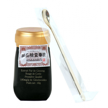 Ginseng rouge de Corée 180 mg/g - Pot 40g