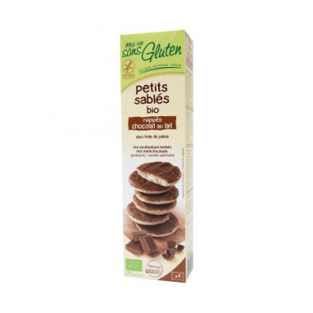 MA VIE SANS GLUTEN - Petits sablés chocolat au lait bio & sans gluten