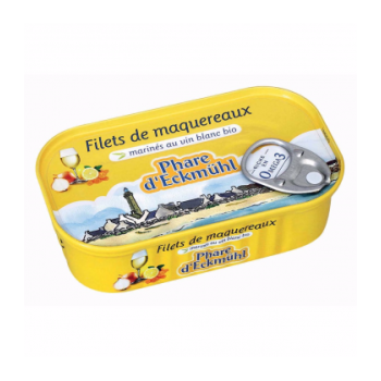 LA QUIBERONNAISE Filets de maquereaux marinés au vin blanc - DERNIERS STOCKS