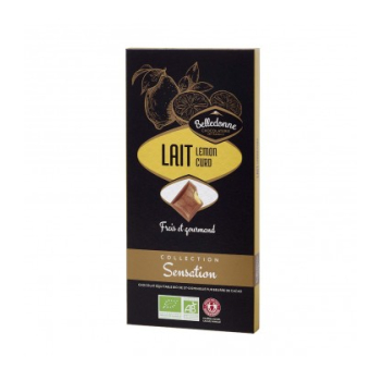 BELLEDONNE - Chocolat au lait fourrée Lemon curd