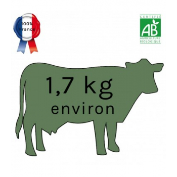 Colis découverte de viande de boeuf bio de France