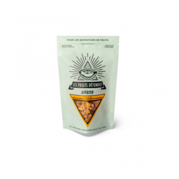 LES FRUITS DETENDUS Crackers mûre blanche et amande bio, cru & vegan