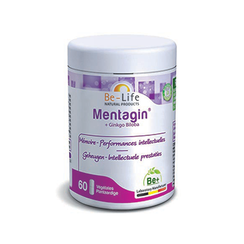 Mentagin + ginko biloba 60 gélules - Belife