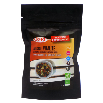 Cocktail vitalité snacking bio