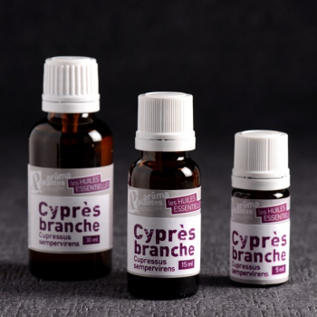 Huile essentielle de rameaux de Cyprès biologique 10 ml