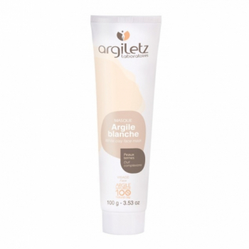 ARGILETZ - Masque argile blanche - peau terne 