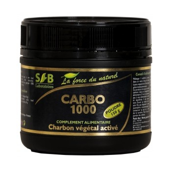 Carbo 1000 Charbon végétal activé 150g