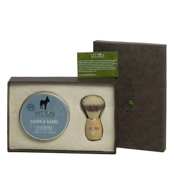 Coffret savon à barbe bio HITTON