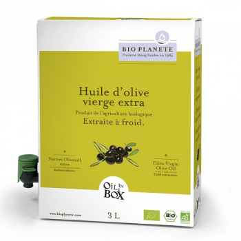 BIO PLANETE - Huile olive vierge extra "douce" 3l