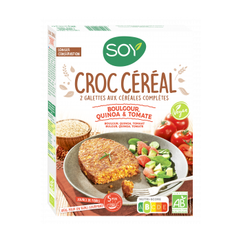 Soy Sec - Croc'céréal Boulgour,Quinoa,Tomate 2x100g